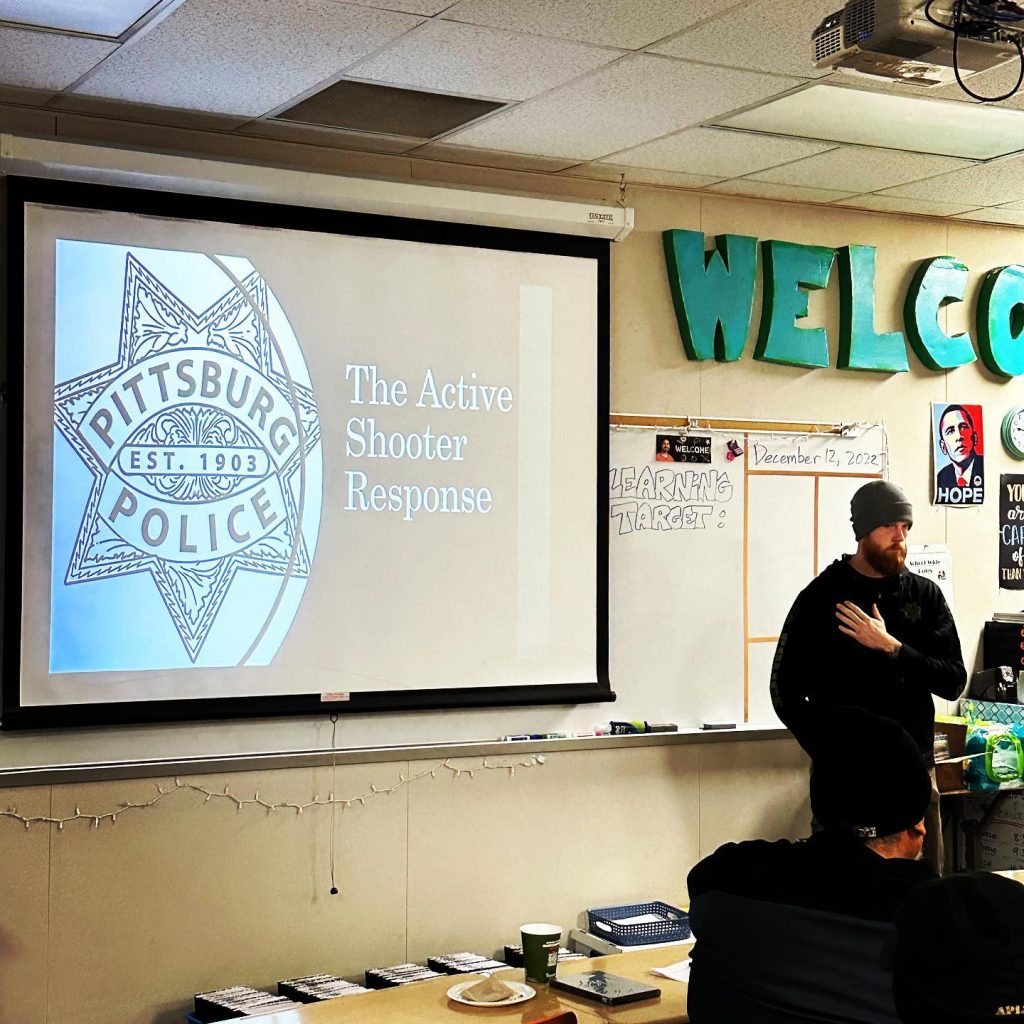 Pittsburg Police Train High School Staff To Be Prepared For Active ...