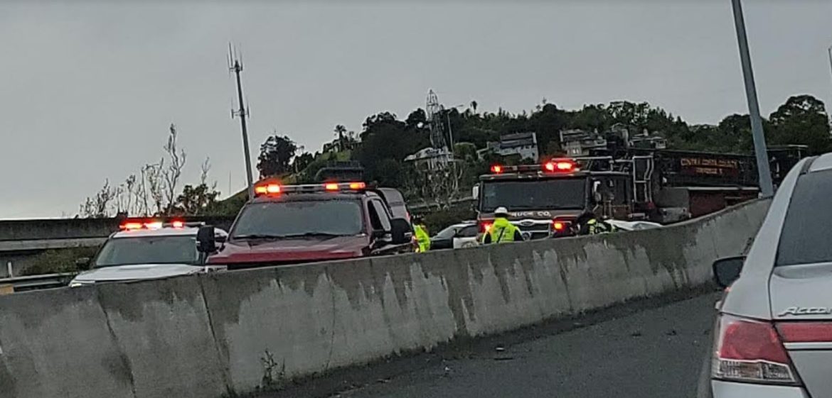 Two Patients, Four Firefighters Transported To Hospital After Crash On ...