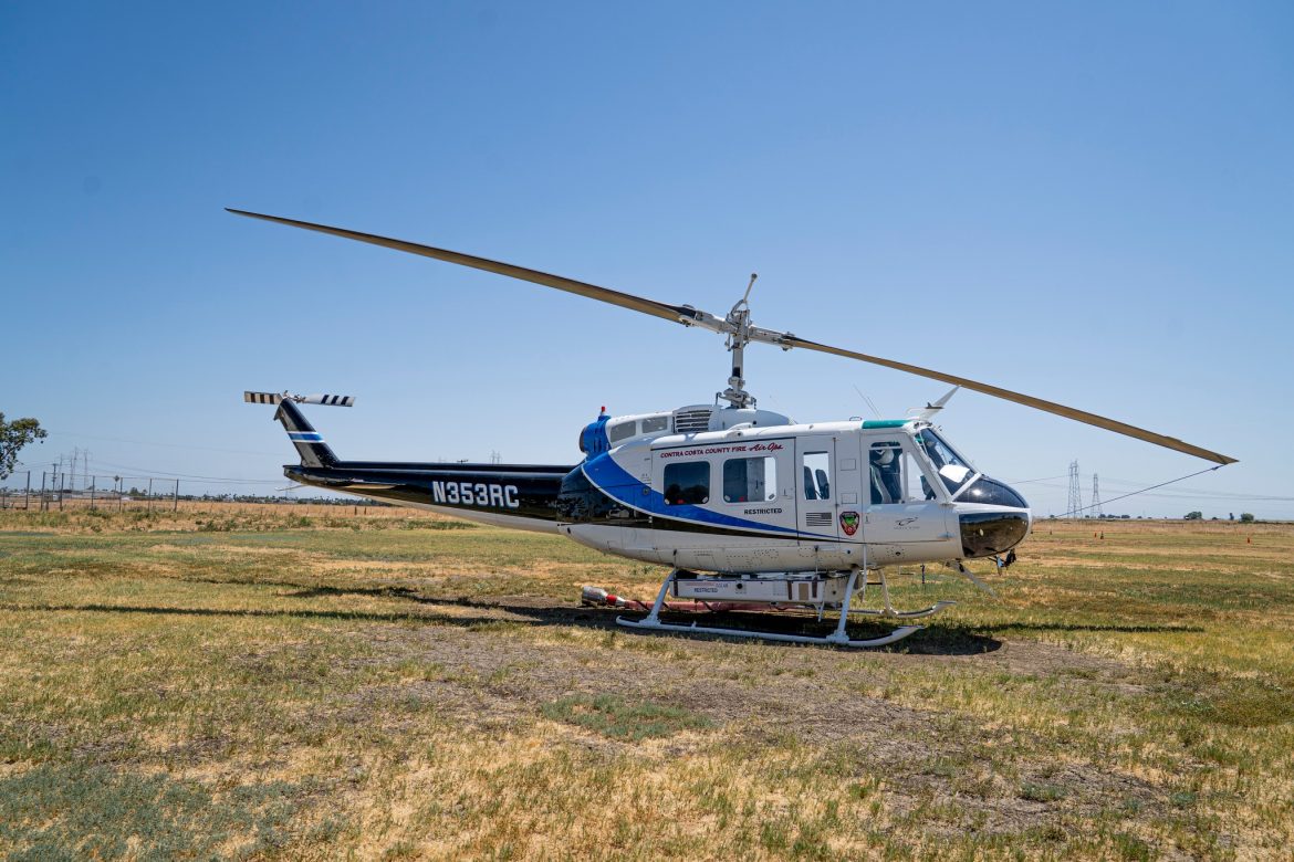 Copter 1 Takes Flight To Battle Wildfires In Contra Costa This Summer ...