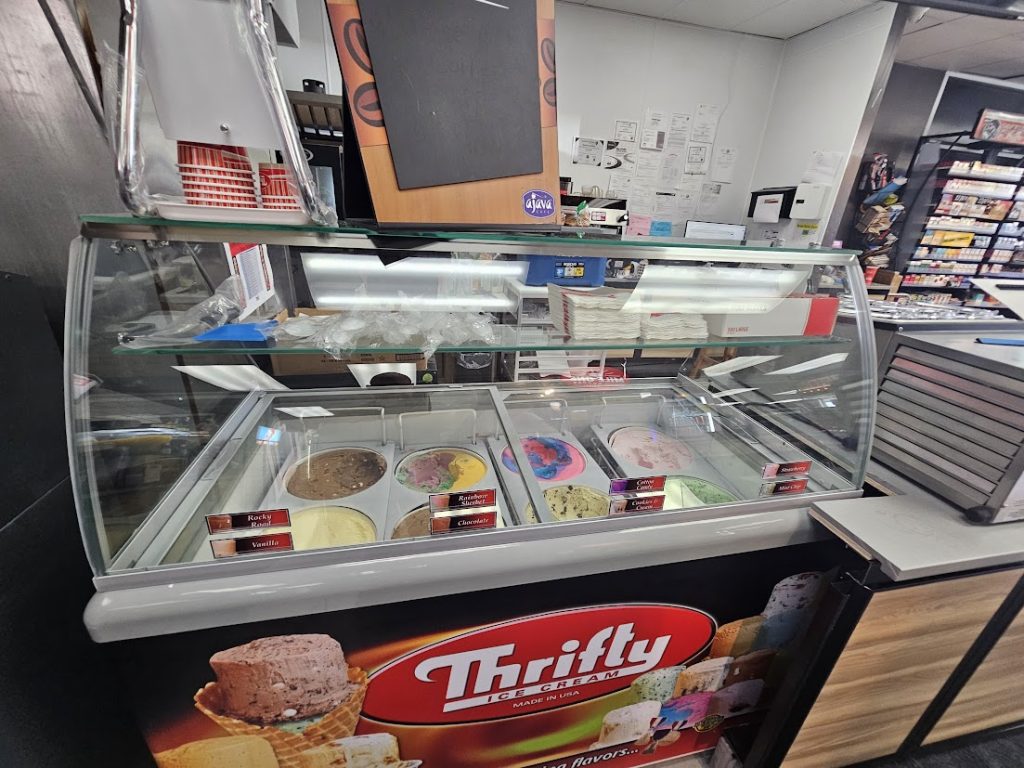 Chevron ExtraMile In Concord Now Serving Scoops Of Thrifty Ice Cream